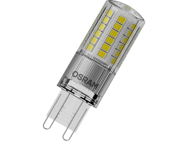 OSRAM - LED-lamppu - muoto: PIN - kirkas viimeistely - G9 - 4,8 W (48 W vastaava) - luokka E - viileän valkoinen valo - 4000 K