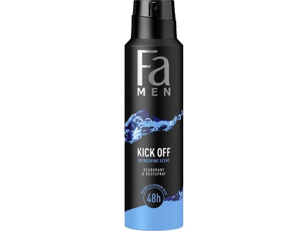 Fa Fa Men Kick Off 48h Deodorant spray med en forfriskende duft 150ml