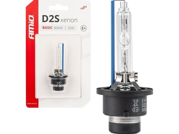 AMiO xenonpære D2S 8000K basic blister (amio-03862)