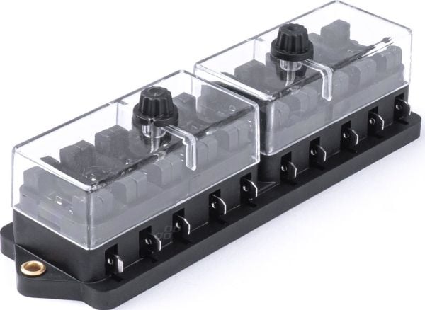 AMiO keramisk sikringsboks 10 sokler amio-03043