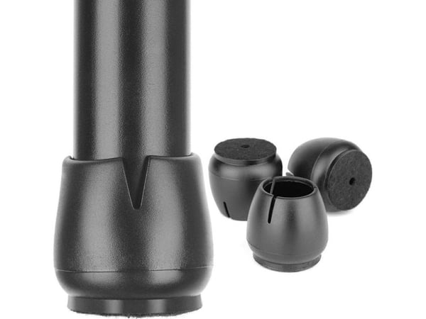 ATL AG562G føtter / innsatser 16 stk 12–16 mm svarte