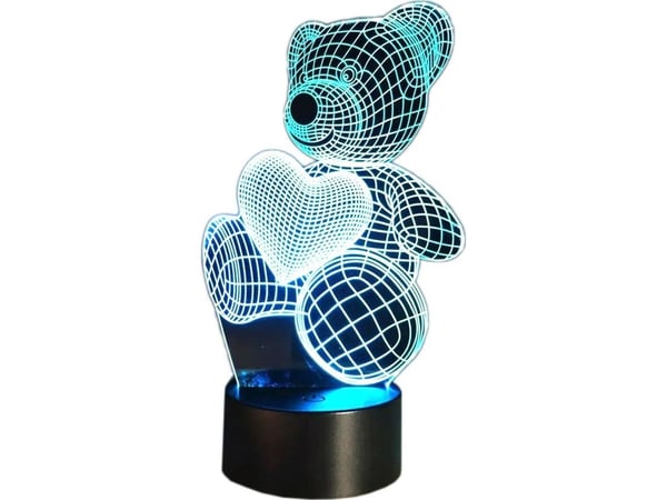 ATL ZD98J nattlampe is 3D LED ATL ZD98J nattlampe is 3D LED
