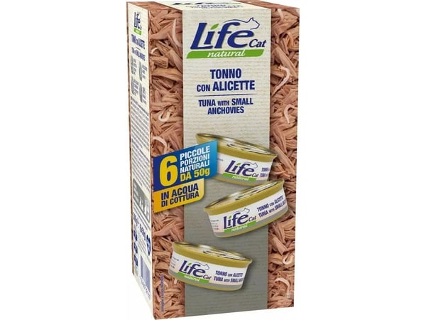 Life Pet Care Life Cat våtfôr tunfisk og ansjos 6x50 g