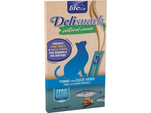 Life Pet Care Life Cat Pasta for katt Tunczyk 6x15g