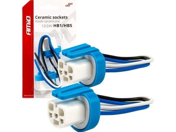 AMiO Keraamiset suorat kuutiot hb1 hb5 pistorasia amio-03057