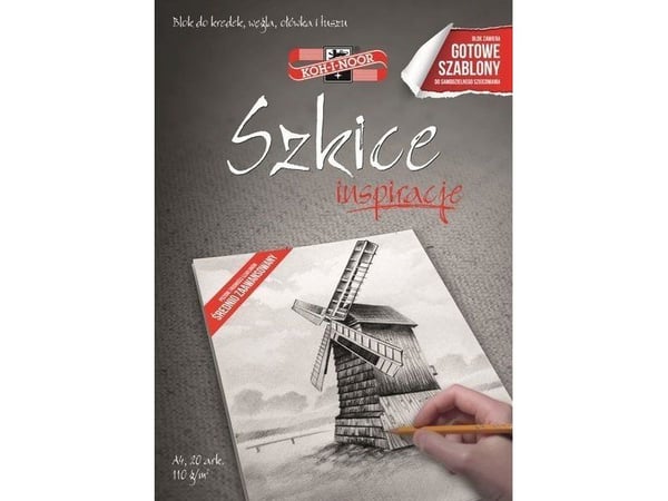 koh-i-noor Inspirations2 skisseblokk A4 20 ark 110 g