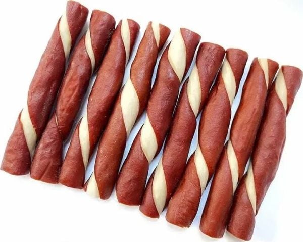 ALDA Alda kollagenpinner til hund med and 12cm 500g