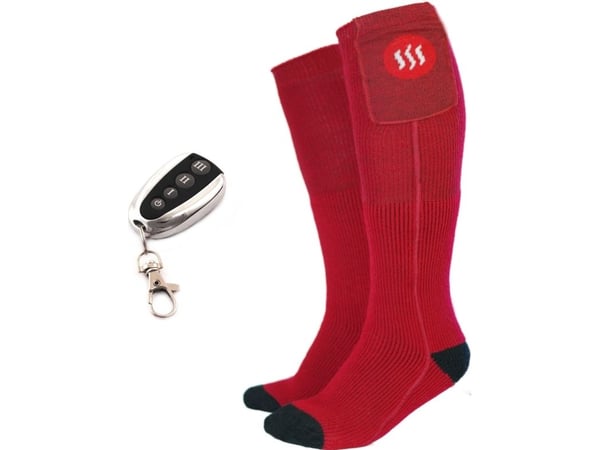 Glovii GQ3M, Urheilusukat, Punainen, Aikuinen, Unisex, M, EUE