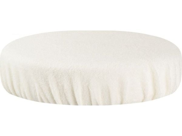 Activeshop Terry Stool Cover Creme - jakkaran suojavoide