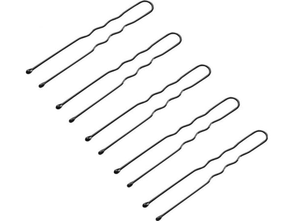 Activeshop hårklyper E-65 300 stk. 5 cm, svarte