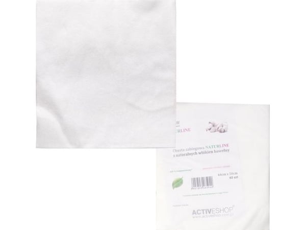 Activeshop behandlingsduk i bomull NaturLine 44 x 50 cm