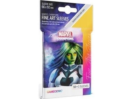 Gamegenic Marvel Champions Fine Art Sleeves (66 x 92 mm) Gamora 50+1 st.