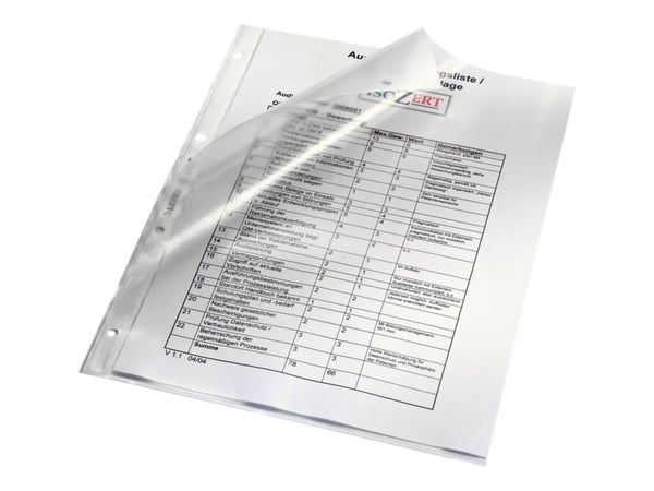 Leitz 47840003, A4, Läpinäkyvä, Polypropeeni (PP), 1,3 cm, 230 mm, 1 mm
