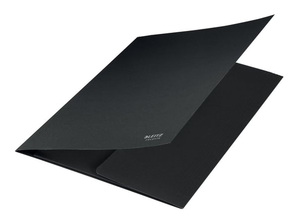 Leitz - 3-fliksmappe - for A4 (210 x 297 mm) - kapasitet: 250 ark - svart