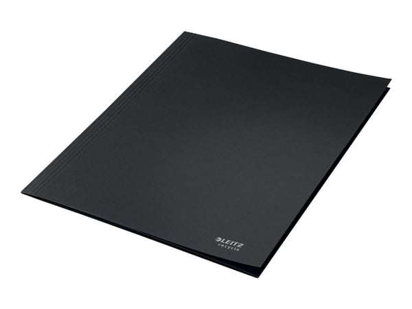 Leitz - 3-fliksmappe - for A4 (210 x 297 mm) - kapasitet: 250 ark - svart