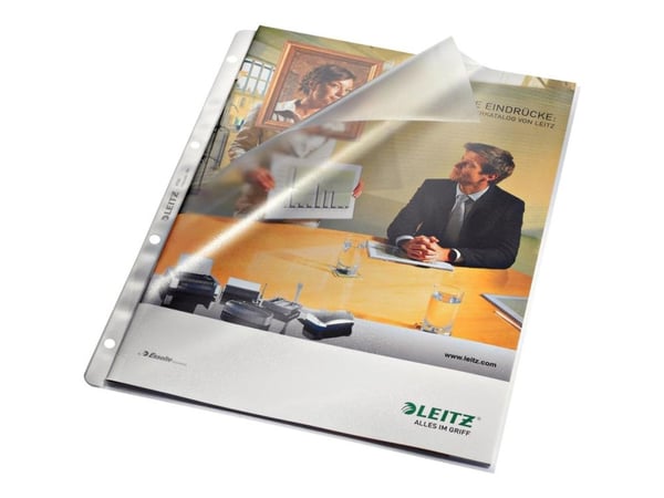 Leitz - Topp- og sidematingsarkbeskytter - for A4 (210 x 297 mm) - blank - for P/N: 10105015, 10105045, 10105075, 10105085, 10105095, 10470001, 104...