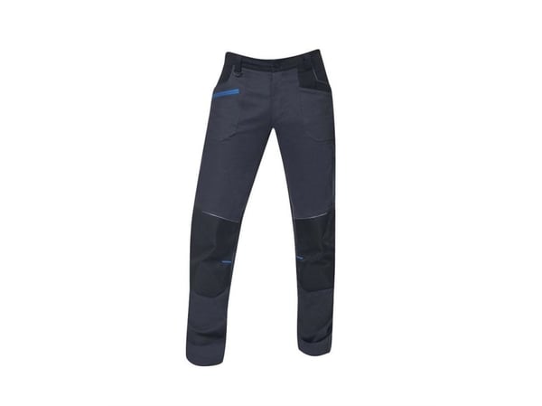 Ardon ARDON 4Xstretch - arbeidsbukse, stretchbelte, 7 lommer: for linjal, skrutrekker, kniv + for knebeskyttere, D-ring, - mørkegrå H6088 52