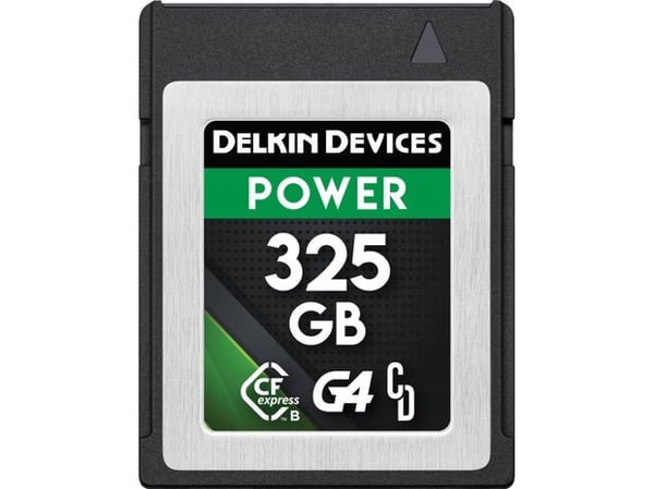 Minnekort Delkin CFexpress Power R1780/W1700 (G4) 325GB