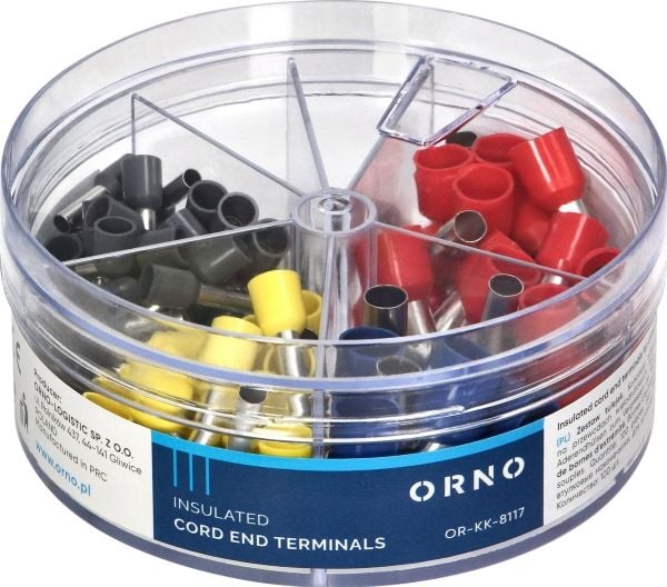 Orno-holkit 100 kpl 50 - 4mm? ; 20 - 6mm? ; 20 - 10mm? ; 10 - 16mm?