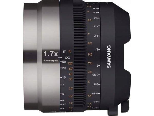Samyang Anamorphic Adapter for V-AF-serien med klemfaktor 1.7X, Anamorphic linseadapter med T1.9 lysintensitet, kompatibel med 5 linser i V-AF-seri...