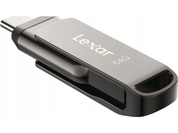 Lexar JumpDrive Dual Drive D400 - USB-flashstasjon - 64 GB - USB 3.1 / USB-C
