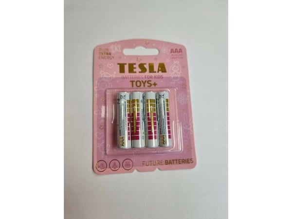 Tesla TESLA alkalisk batteri R3 (AAA) LEKER+ GIRL [4x120] 4 stk.