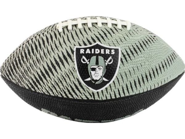 Wilson NFL Team Tailgate Las Vegas Raiders Jr boll WF4010017XBJR - 7