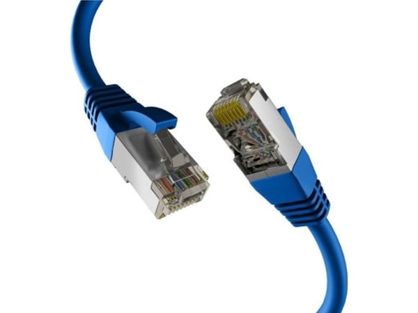 EFB-Elektronik CAT8.1 BLÅ 15m RJ45 PATCH KABEL S/FTP PIMF LSZH 2000MHZ 40GB NETTVERKSKABEL (EC020200242)