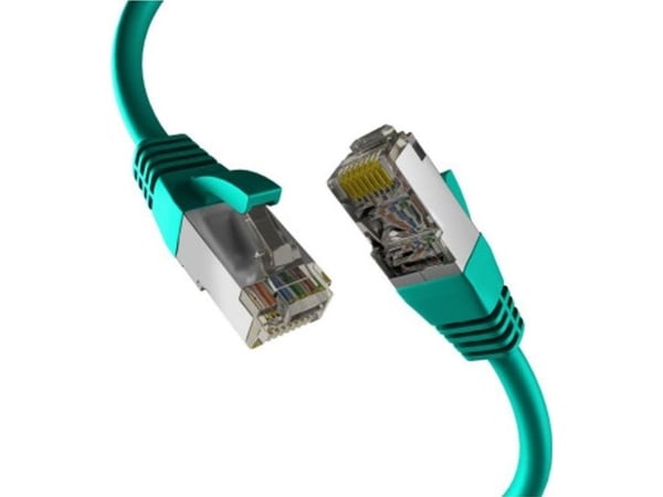 EFB-Elektronik CAT8.1 GRØNN 2m RJ45 PATCH KABEL S/FTP PIMF LSZH 2000MHZ 40GB NETTVERKSKABEL (EC020200270)