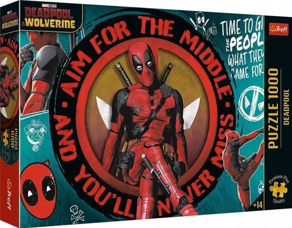 Trefl Premium Plus Quality Deadpool, 1000 styck, Videospel