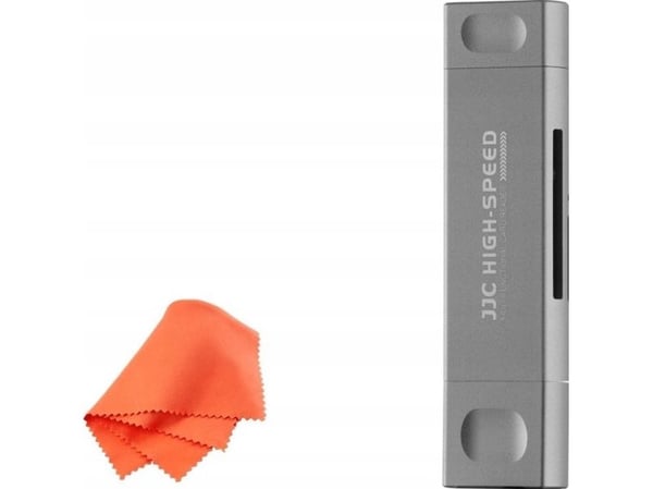 JJC kortleser CR-UCL1 grå SD og microSD