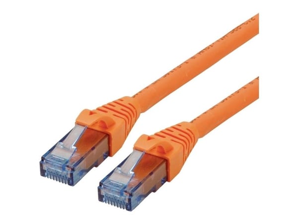 ROLINE 21152775, 5 m, Cat6a, U/UTP (UTP), RJ-45, RJ-45, Oranssi