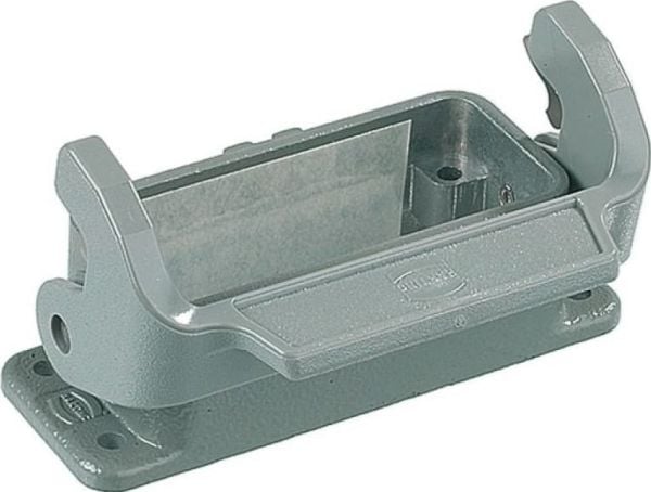 HARTING HAN A instick/holster, typ 10A metall, ytmontering med låsbygel