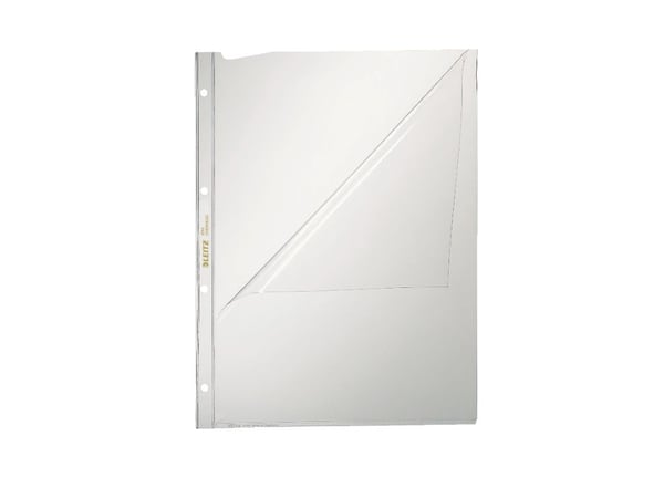Leitz - Arkbeskytter med sidemating - for A4 (210 x 297 mm) - krystallklar