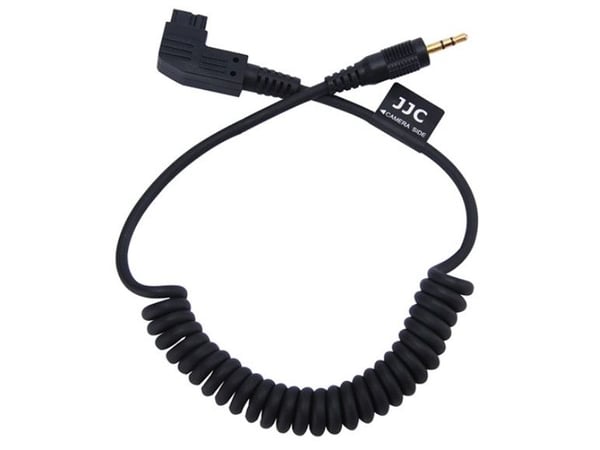 JJC Cable-F, Svart, Hankjønn/hankjønn, - Sony 99M2 / 77M2 / A77II / A99 / A57 / A35 / A37 / A100 / A200 / A300 / A350 / A450 / A500 /..., 20 g