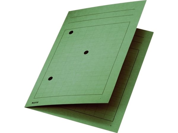 Leitz - Firkantskåret mappe - for A4 (210 x 297 mm) - grønn netting
