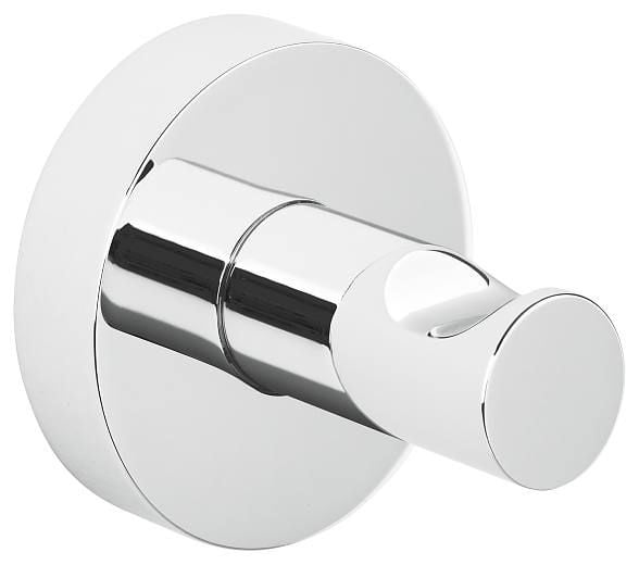 TESA 59342, Innendørs, Håndklekrok, Kromfarget, Kromfarget, Rund, 3 stykker