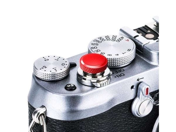 JJC SRB-R, Alle merker, Fujifilm X-E2S, X-E3, X-PRO1, X-PRO2, X-T2, X-T10, XT20, X100, X100S, X100T, X100F, X10, X20, X30..., Rød, Kopper, Lær, Mik...