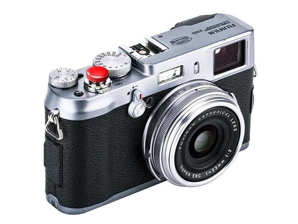 JJC SRB-R, Alle merker, Fujifilm X-E2S, X-E3, X-PRO1, X-PRO2, X-T2, X-T10, XT20, X100, X100S, X100T, X100F, X10, X20, X30..., Rød, Kopper, Lær, Mik...
