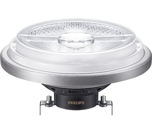Philips MAS LED [334014] ExpertColor 10,8-50W 930 AR111 40D - LED glødelampe 10,8W 620lm 3000K Ra97 40st dimbar