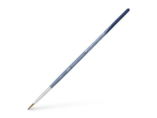Faber-Castell 281802, Enkeltpensel, Rund børste, Syntetisk