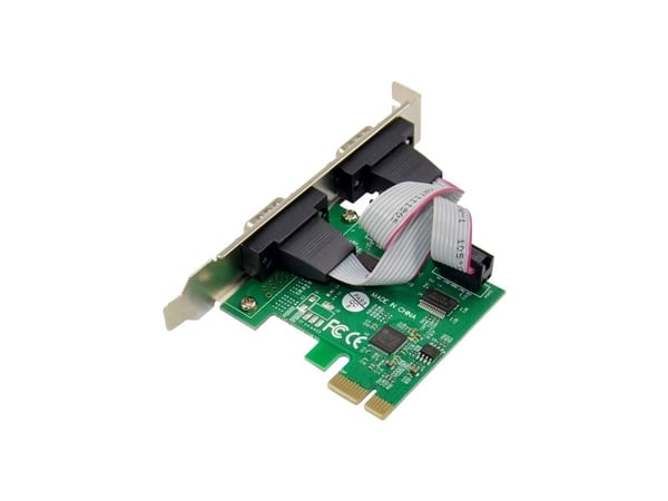 InLine 76619D, PCIe, Seriell, Hankjønn, PCIe 2.0, RS-232, 9-pin, China
