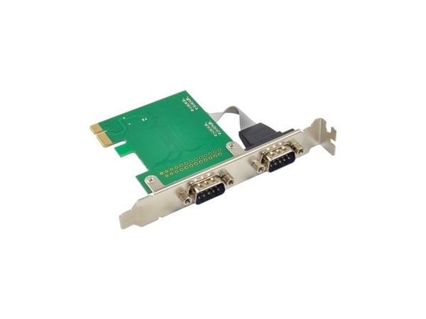 InLine 76619D, PCIe, Seriell, Hankjønn, PCIe 2.0, RS-232, 9-pin, China