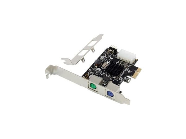 InLine 76620P, PCIe, PS2, USB 2.0 header - 9 pin, Hankjønn, PCIe 1.1, China, 0,48 Gbit/s