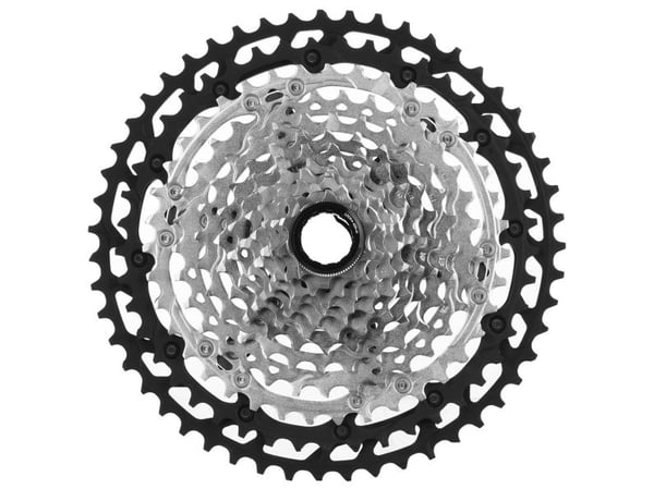 Shimano CS-M8100-12, Kassett, Fjellsykkel, Sort, Rustfritt stål
