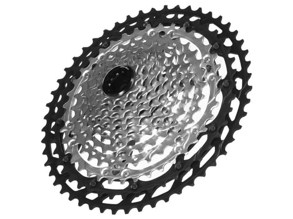 Shimano CS-M8100-12, Kassett, Fjellsykkel, Sort, Rustfritt stål