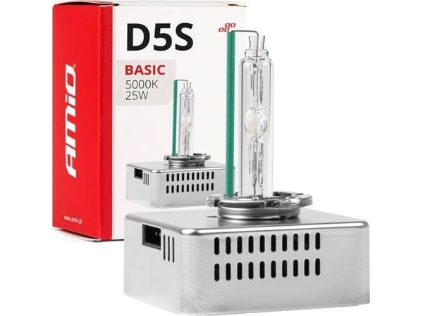 Hehkulamput xenon d5s 5000k amio-02941 amio-02941