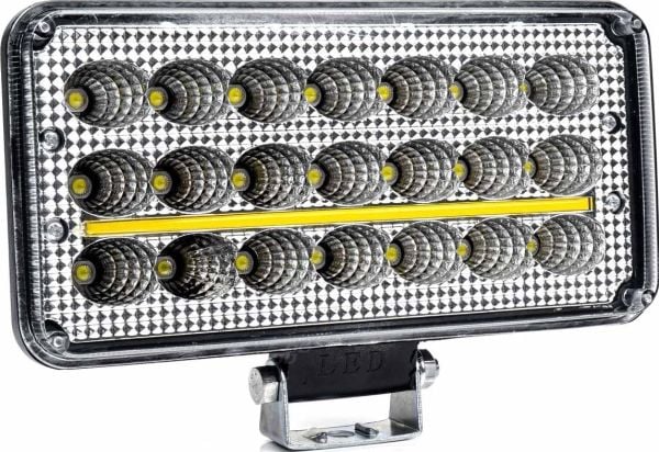Arbeidslampe halogen led spotlight awl43 27 led amio-03254