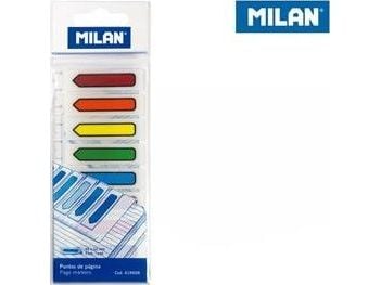 Milan indeksilaput 45x12 läpinäkyvät nuolet