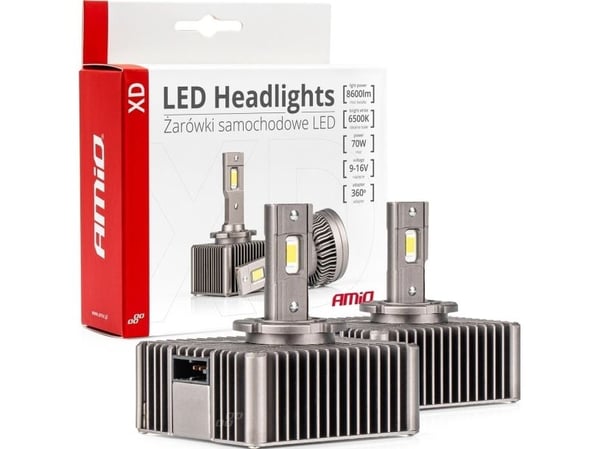 Amio xd d5s led-pærer amio-03314